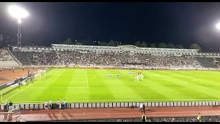 UEFA Europa League: Partizan - AEK Larnaca - himna i pozdrav Vazuri