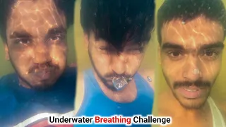 Underwater Breathing Challenge - Loser Will Eat Jolo Chips | जो ज्यादा देर सांस रोकेगा वो जीत जाएगा😨