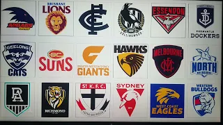 my top 5 favourite AFL theme songs 2022