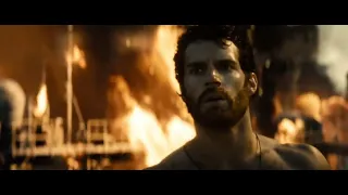 Super man Oil Rig Rescue  Man of Steel  full HD 1080P