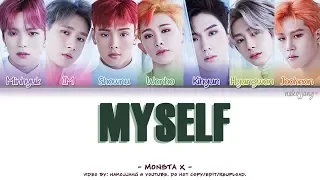 MONSTA X (몬스타엑스) – MYSELF (Coded Lyrics Eng/Rom/Han/가사)