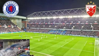 IBROX STANDS ARE BOUNCING! - Rangers 3-0 Red Star Belgrade | Fan Atmosphere & Reaction