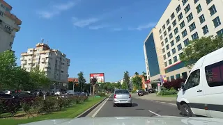 Driving in Pitesti Romania