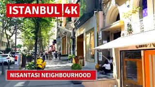 Istanbul 2022 Nisantasi 31 May Walking Tour|4k UHD 60fps