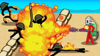 Flamethrowers Completely Changed Stickman Trenches Forever!