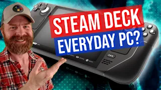 Can you use the Steam Deck as a main PC?
