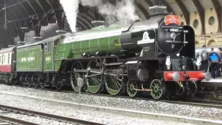 LNER A1 Pacific No  60163 'Tornado' at York - The Scarborough Flyer - 4th June 2016