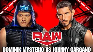 Dominik mysterio Vs Johnny Gargano full highlights match 20 March 2023 WWE Raw #wwe #raw #smackdown