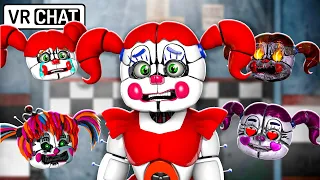 What's INSIDE Circus Baby's HEAD?! in VRCHAT