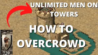 How to Overcrowd a tower - Stronghold Crusader #shorts