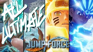 JUMP FORCE ALL ULTIMATE ATTACKS  ALL DLC INCLUDED