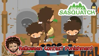 Sneaky Sasquatch -  Halloween Contest Punishment