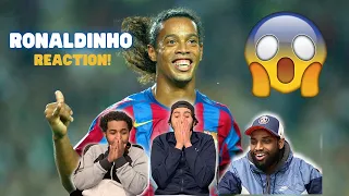 FIRST TIME REACTION TO RONALDINHO! | Ronaldinho Reaction | Half A Yard Reacts
