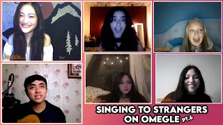 SINGING TO STRANGERS ON OMEGLE! PT.6 - (ONE DIRECTION SONGS) | Bernadez Mingala