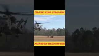 SKY KING CH-53K King Stallion 🚁Hvy Lift & GOD Father of all Helicopters😱#short