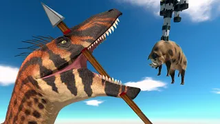 Hanging food of Death Beware of Rotating Giant Ballista - Animal Revolt Battle Simulator