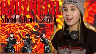 РЕАКЦИЯ на BABYMETAL - Shanti Shanti Shanti [Live Compilation] FIRST REACTION