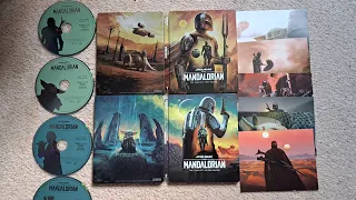 The Mandolorian Season 1 & 2 4K Steelbook Unboxing