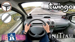 2000 Renault Twingo 1.2 8V | V-max. Próba Autostradowa.