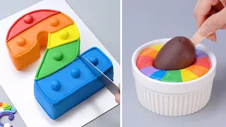 Perfect & Easy Colorful Cake Decorating Ideas | So Yummy Cake Decoration Recipe | So Tasty