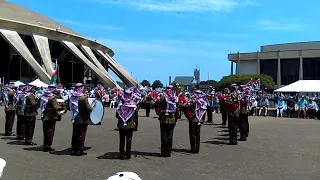 The Jordanian Army Band and Pipes Display