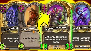 Triple Jaraxxus +Brann! Triple Titus+ Triple Eternal Summoner | Christian Hearthstone Battlegrounds