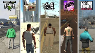 GTA 5 VS Indian Bikes Driving 3d VS GTA San Andreas VS Gangstar Vegas VS Grand Criminal Online