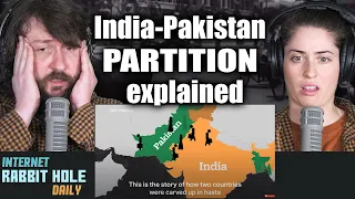 India-Pakistan partition explained | irh daily REACTION!