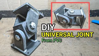 Cara Membuat Universal Joint / Kopel Joint Dari PVC