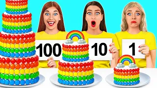 100 Слоев еды Челлендж #4 c Multi DO Food Challenge