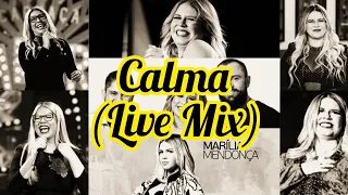 Marília Mendonça e Jorge e Mateus conversando e cantando Calma (Live Mix)