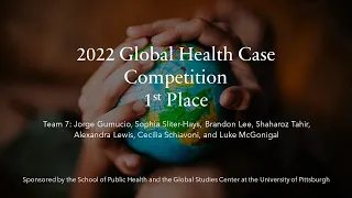 Global Health Case Competition 2022 1st Place