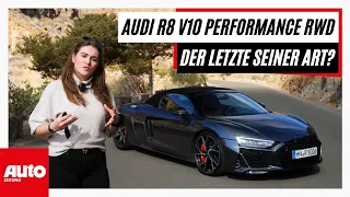 Audi R8 V10 performance RWD (2021): Der letzte seiner Art? | AUTO ZEITUNG