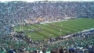 Notre Dame Marching Band vs. Purdue - September 14, 2010