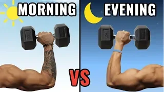 When is the Best Time to Workout to Build Muscle? (Morning vs Evening)