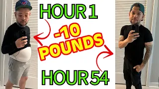 Here's How I Lost 10 Pounds in 2 Days | Water Fasting, Water Retention, and Weight Loss