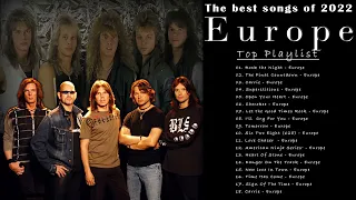 Europe Greatest Hits Full Album - Best Songs Of Europe Playlist 2022