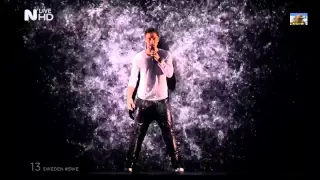 Eurovision 2015 Semi Final 2 (Sweden) Måns Zelmerlöw - Heroes {21/5/2015}