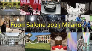 Fuori Salone 2023 Milano Digest Video 4K