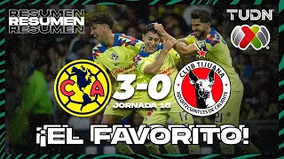 Resumen y goles | América 3-0 Tijuana | AP2023-J16 | Liga Mx | TUDN