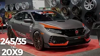 Match up - 245/35/20 Federal 595 on 20x9 F1R F103 | SEMA 2017