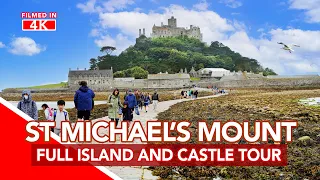 St Michael's Mount | Full walking tour of St Michaels Mount, Cornwall, England in 4K