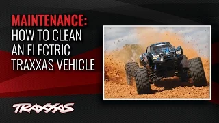 How to Clean an Electric Traxxas Vehicle
