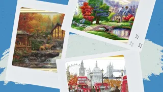 Huge printed cross stitch kits from AliExpress #crossstitch #flosstube  #prestampedcrossstitch