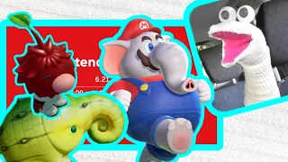 Sock screams at Nintendo because Elephants - (Nintendo Direct Reaction Highlights 6/21/2023)