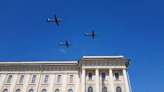 Самолеты и вертолеты морского базирования на Параде ВМФ - 2018, Санкт-Петербург