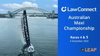 LawConnect - Maxi Championship 2023 - 4 December - Races 4 & 5