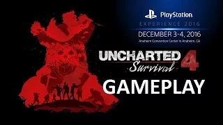 PSX2016 Uncharted 4: Survival Gameplay