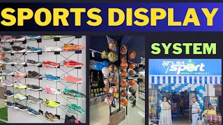 Sports Display System | Full Metal Rack | SHOPPERS SHELF से अच्छा और सस्ता कहीं नहीं |