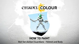 How to Paint: Biel-Tan Aeldari Guardians - Helmet and Body